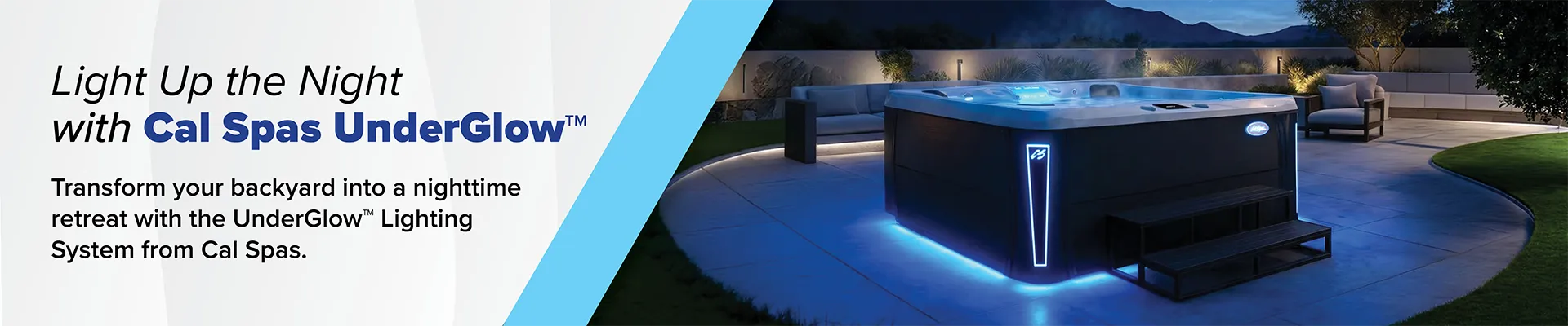 Calspas hot tub being used in a family setting - Miramar